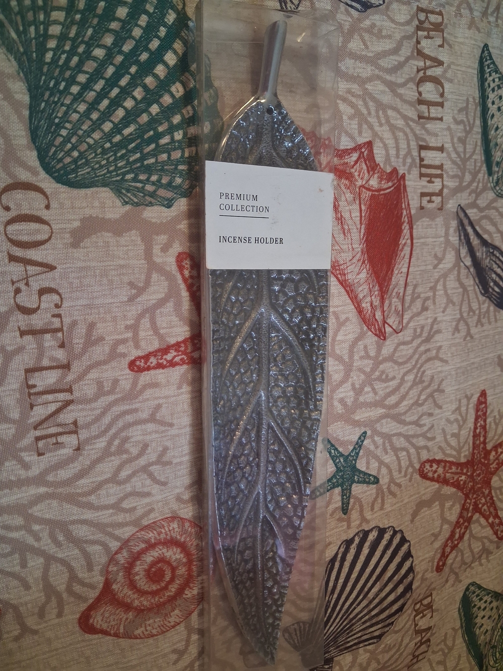 Silver Leaf Incense Holder - Picture 5 of 5